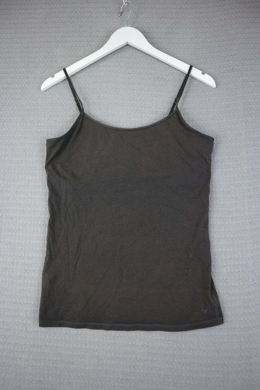 American Eagle Outfitters Tank Top Gray Size L Scoop Neck Camisole